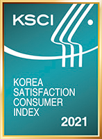 Il simbolo del vincitore nel concorso della soddisfazione dei consumatori di Corea 2021 per l'aspiratore nasale elettrico Nosiboo Pro.